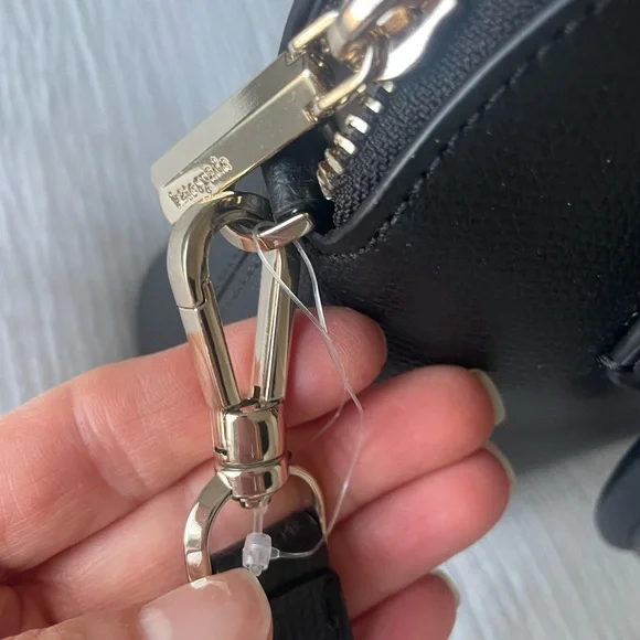 Like new! Black KATE SPADE Sylvia Dome Satchel Crossbody - Picture 13 of 14